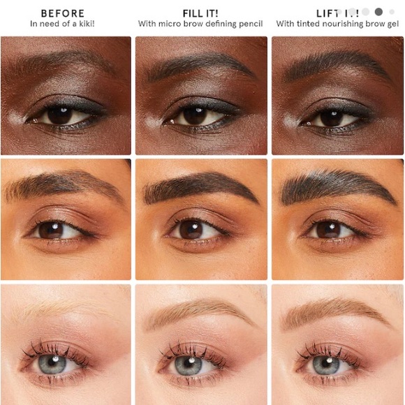 ONE/SIZE by Patrick Starrr BrowKiki Micro Brow Defining Pencil in 0.6 Dark Brown - Picture 4 of 12